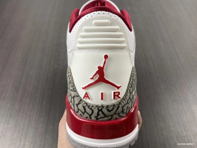 Cheap LUCY Red CT8532-126 Retro Jordan 3 Cardinal 0713